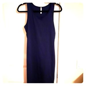 Blue Lyss Loo stretchy mid-calf dress